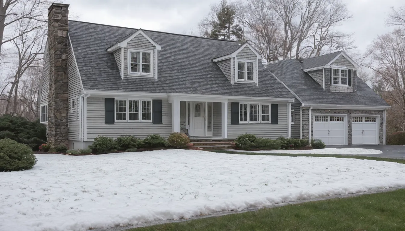 Older home with new siding and windows in Boston